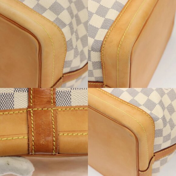 LOUIS VUITTON Damier Azur Noe Shoulder Bag N42222 LV Auth 123746 - Picture 16 of 16